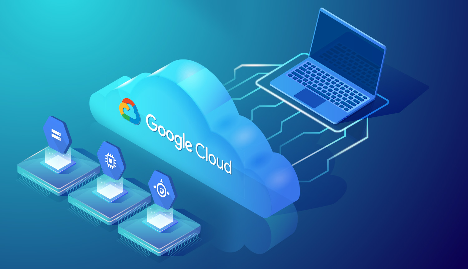 Client connecting to a Google Cloud Server
